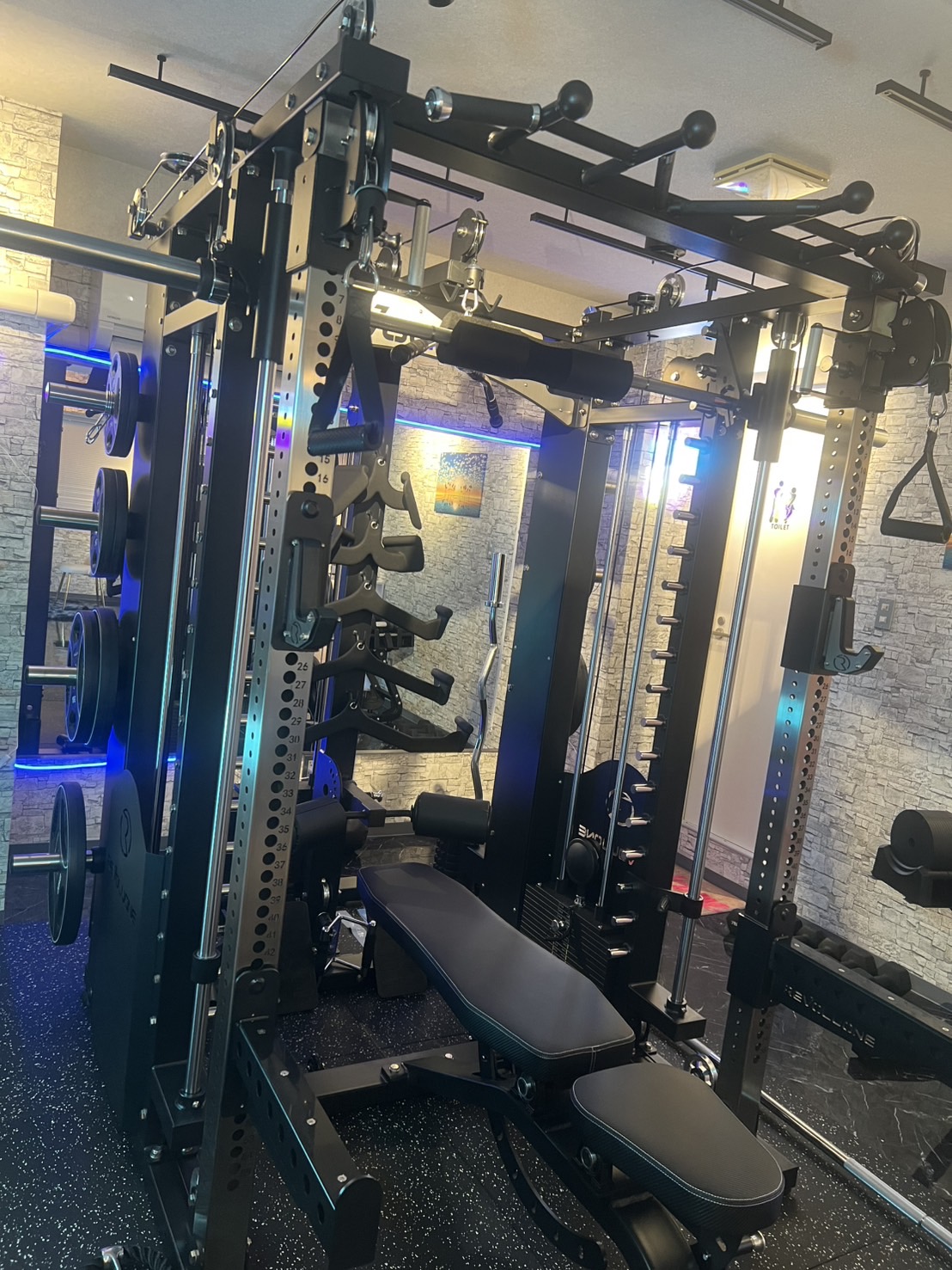 Link start fitness 本格マルチパワーラック